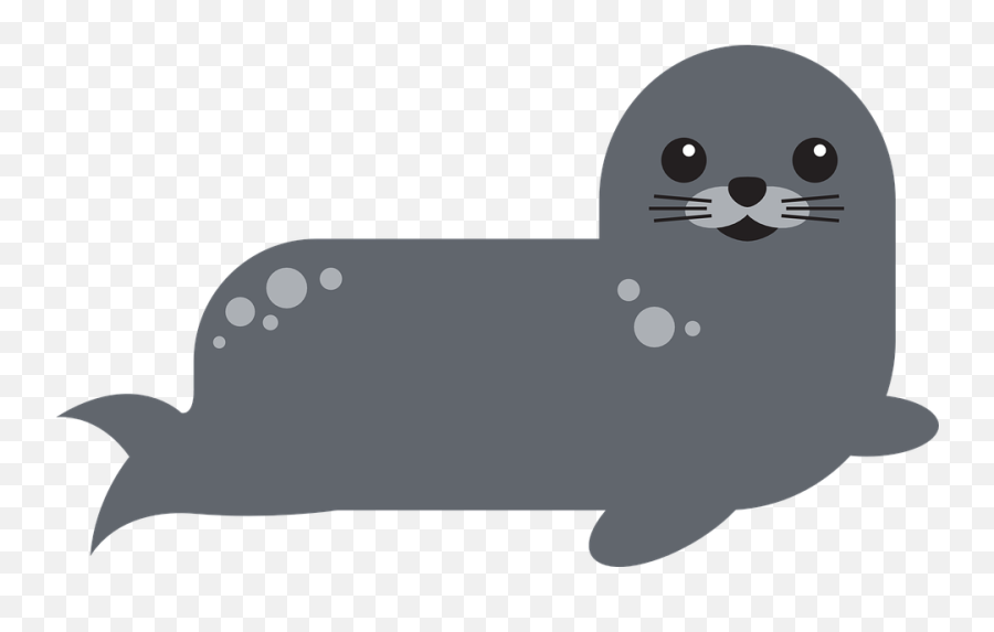 Free Beach Shell Vectors - Seal Clipart Transparent Emoji,Squid Emoticon