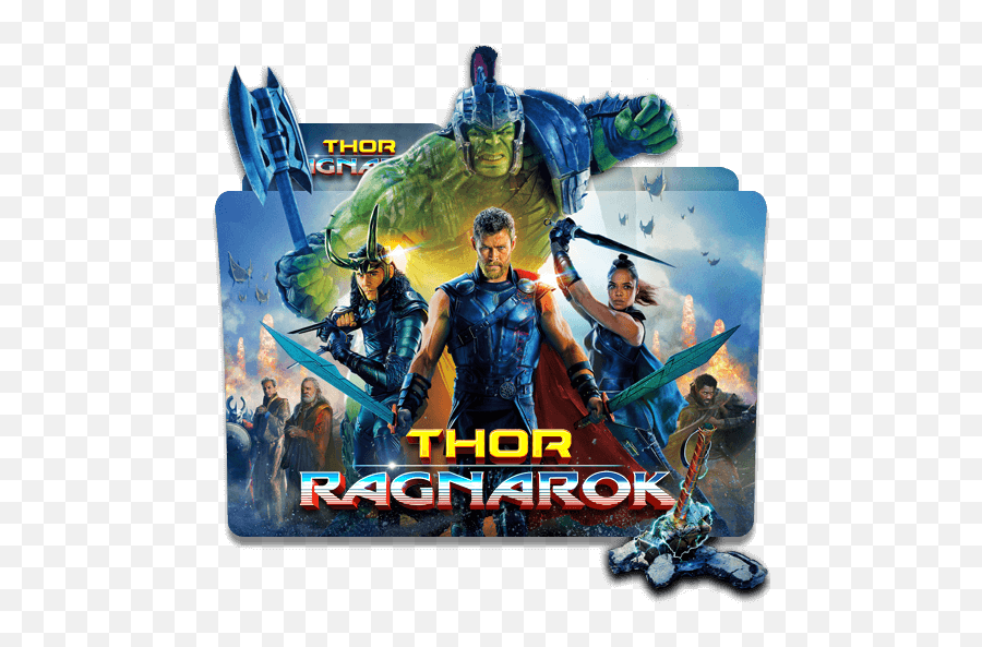 Thor 2017 Folder Icon - Thor Ragnarok Folder Icon Emoji,Thor Emoji