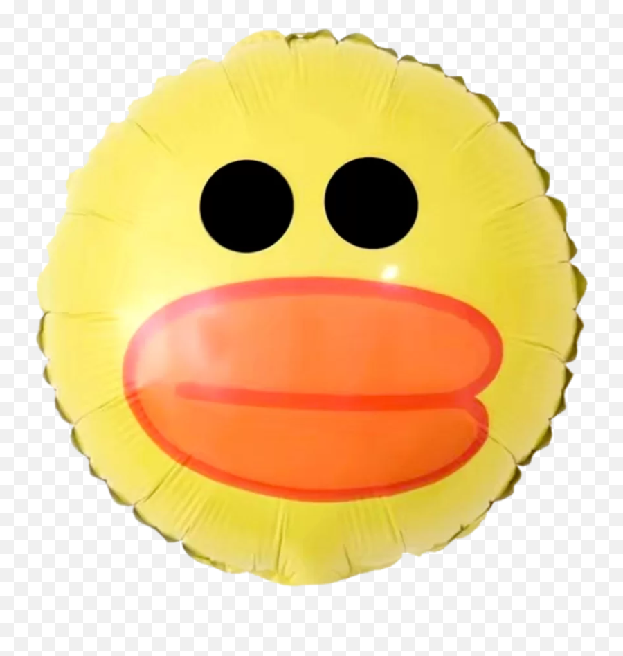 Big Lips Duck Balloon - Happy Emoji,Duck Emoticon