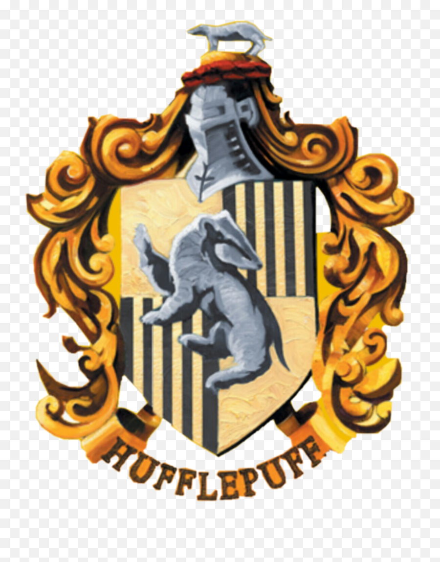 Hufflepuff If Your Sticker - Harry Potter Hogwarts Name Tag Emoji,Hufflepuff Emoji