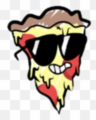 Pizza Coolgirls Boys Rad Sticker - For Adult Emoji,Rad Emoji