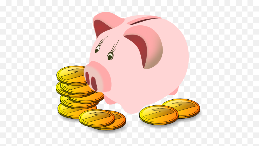 Piggy Bank Clipart - Savings Clipart Emoji,Piggy Emoticons