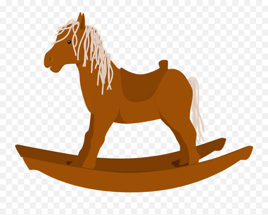 Rocking Horse Rocker Wooden - Rocking Horse Clip Art Emoji,Rock Climbing Emoji