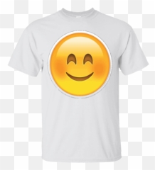 Blushing Emoji T - Smiley,Blush Emoticon