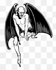 Free Devil Demon Vectors - Devil Illustration Emoji,Batman Emoji