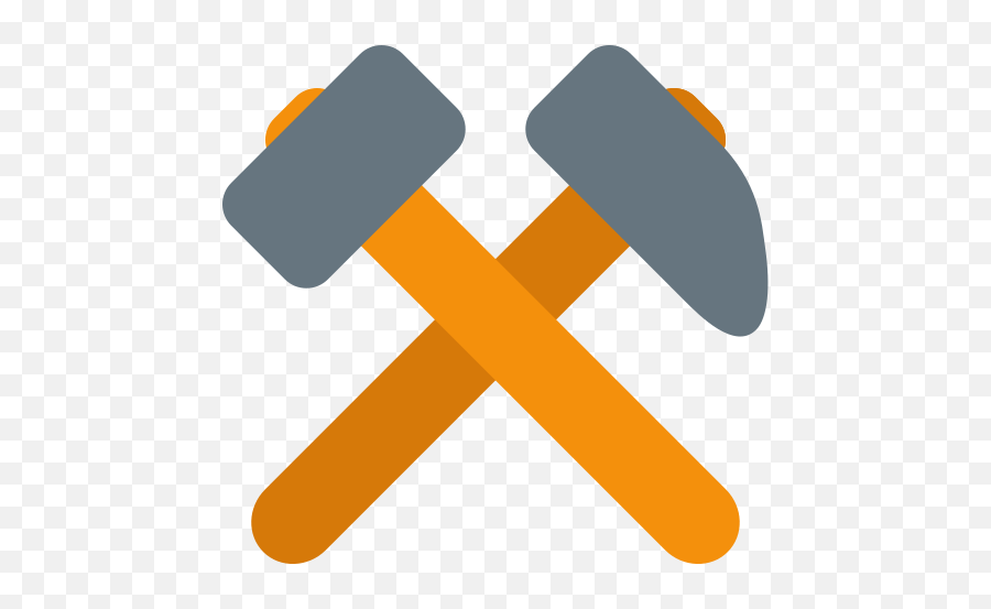 Hammer And Pick Emoji Meaning With Pictures - Hammer And Pick Emoji,Shield Emoji