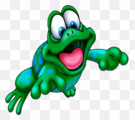 Funny Frog Cartoon Animal Clip Art - Transparent Background Cute Frogs Clipart Emoji