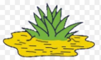 Pineapple Snapchat Melted Tumblr - Clip Art Emoji