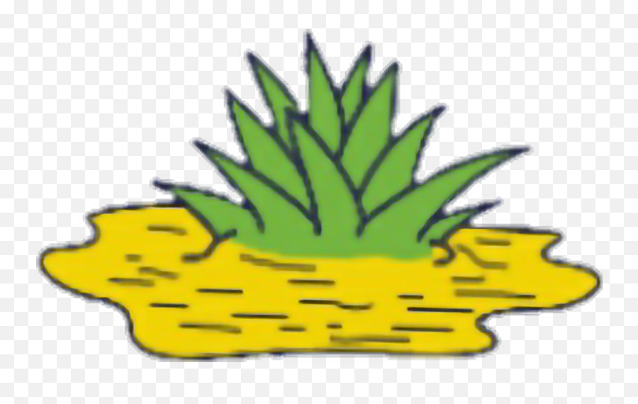 Pineapple Snapchat Melted Tumblr - Clip Art Emoji,Snapchat Fruit Emoji