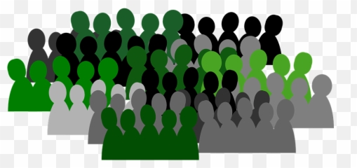 Free Crowd People Vectors - Transparent Background Crowd Clipart Emoji,Gay Emoticon