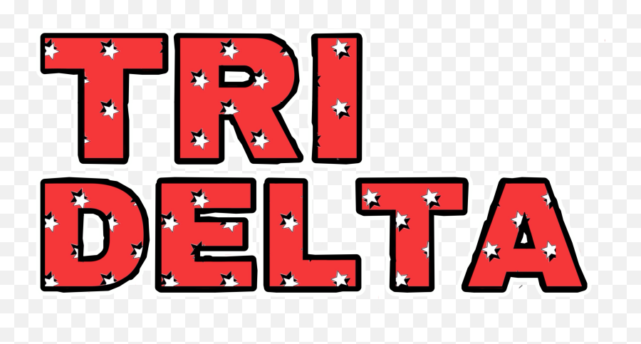 Tridelta Delta Greek Gogreek Sorority - Clip Art Emoji,Delta Emoji