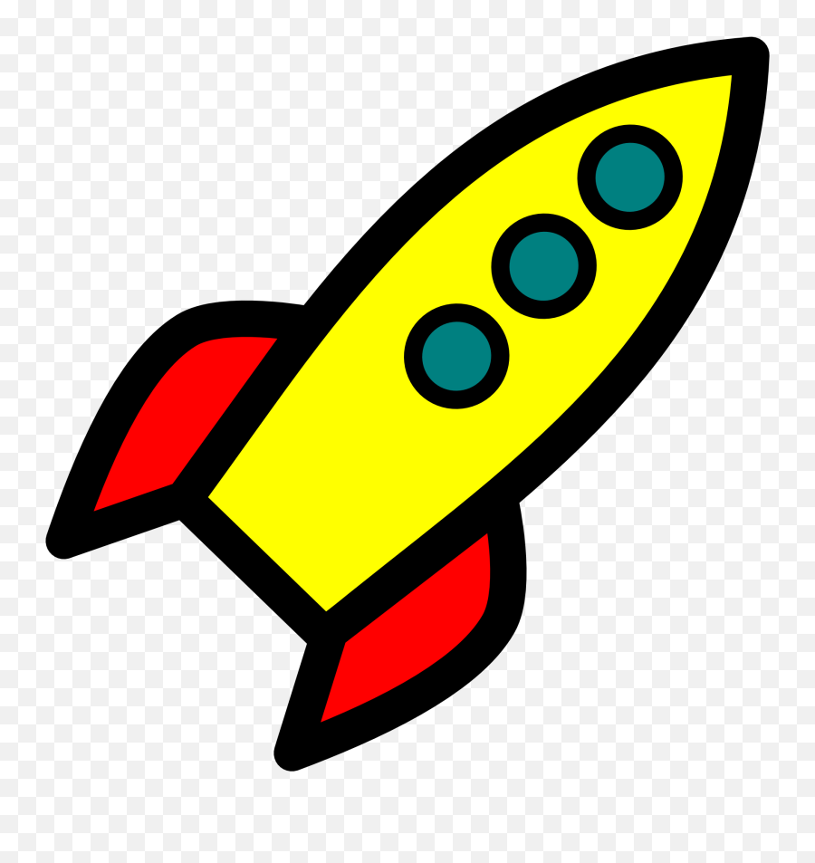 Space Rocket - Easy Rockets To Draw Emoji,Rocket Ship Emoji