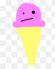 Talking Ice Cream - Clip Art Emoji