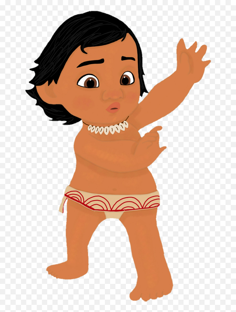 Moanadisney Disney Babymoana Fanart Cartoon Emoji Disney Emoji Moana Free Transparent Emoji Emojipng Com