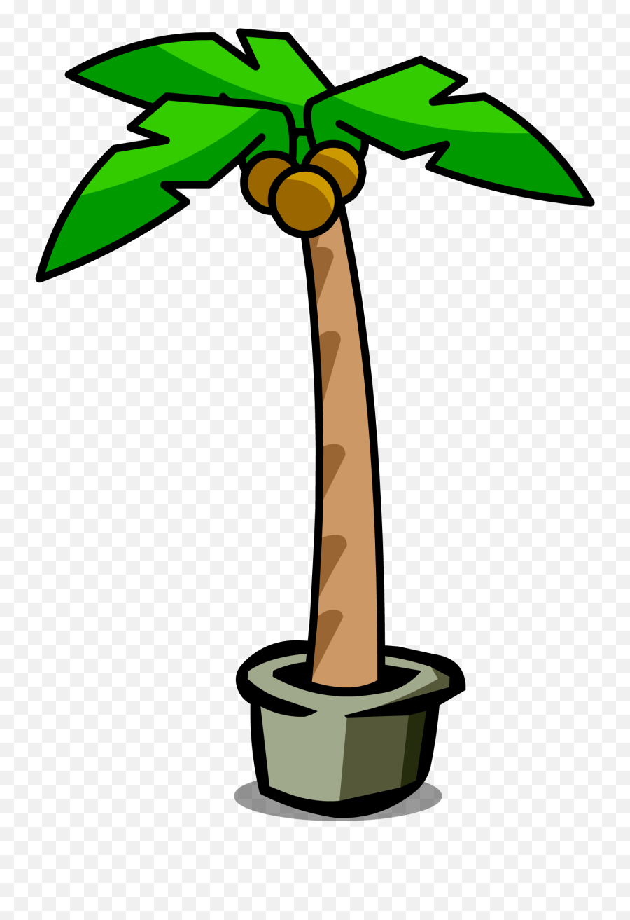 Download Palm Tree Sprite 002 - Club Penguin Emoji,Palm Tree Emoji