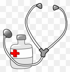 Lungs Clipart Stethoscope Lungs Stethoscope Transparent - Stethoscope Clipart Emoji,Stethoscope Emoji