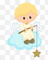 Angelitos Para Bautizo Png Clipart - Angels For Christening Png Emoji,Emoji Angelito