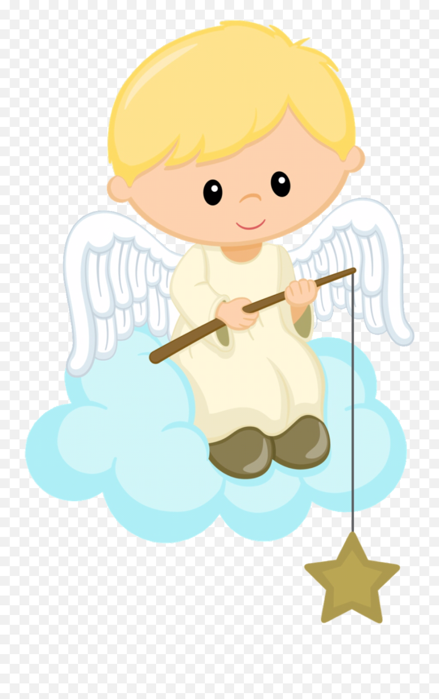 Angelitos Para Bautizo Png Clipart - Angels For Christening Png Emoji,Emoji Angelito