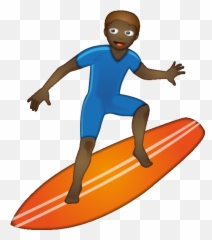 Emoji - Surfboard,Surfer Emoji