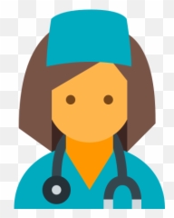 Doctor Female Icon - Free Download PNG and Vector Png Emoji
