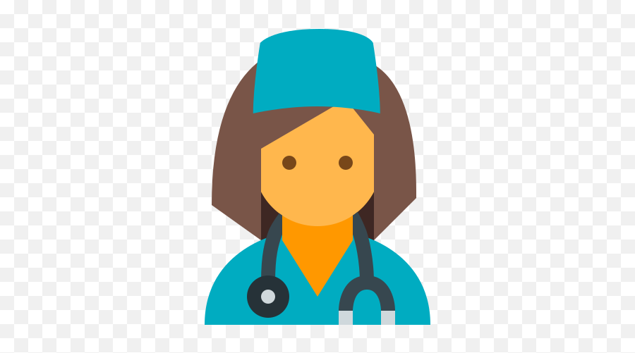 Doctor Female Icon - Free Download Png And Vector Vector Doctor Icon Png Emoji,Doctor Emoji