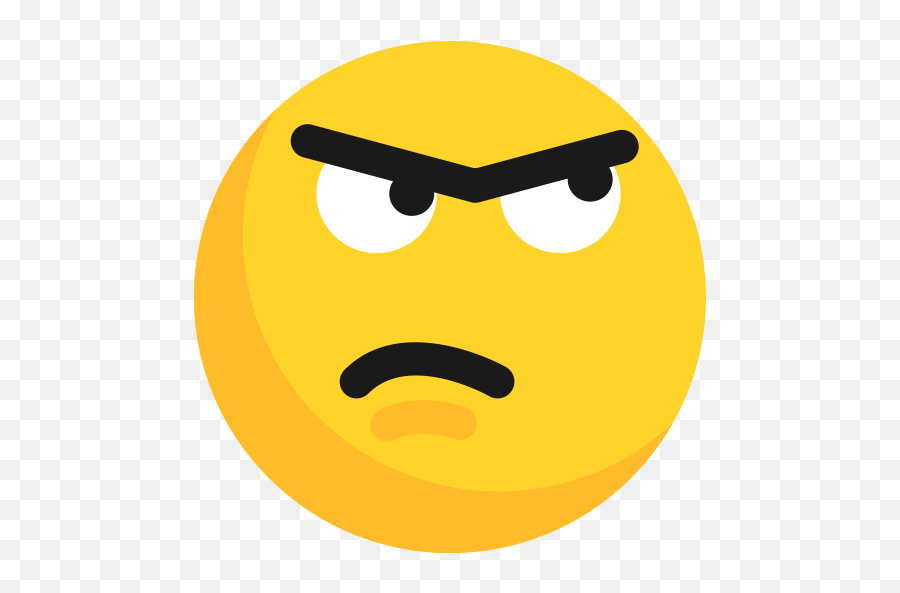 Mad Emoji Png Picture - Facial Expression Mad Clipart,Bad Emojis