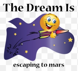 Mars Escape Dream Smiley Emoticon Clipart i2Clipart - Emoji
