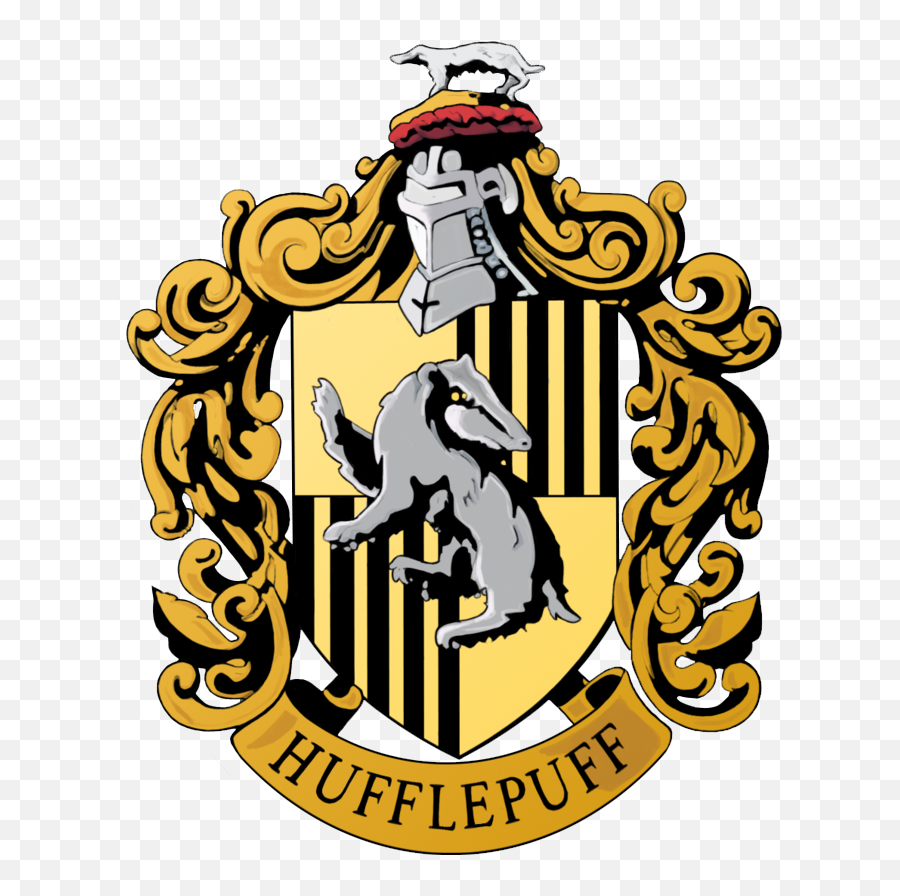 Clipart Houses Harry Potter Clipart Houses Harry Potter - Hufflepuff Crest Emoji,Hufflepuff Emoji