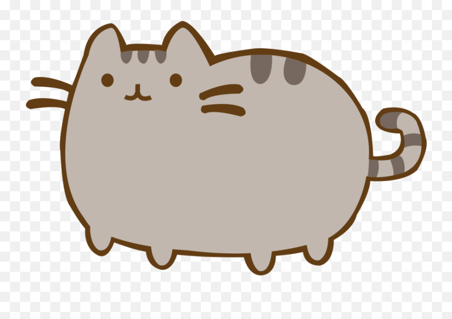 Cat Pusheen Felidae Female Clip Art - Hi Cartoon Cat Gif Pusheen Transparent Png Emoji,Dancing Cat Emoji