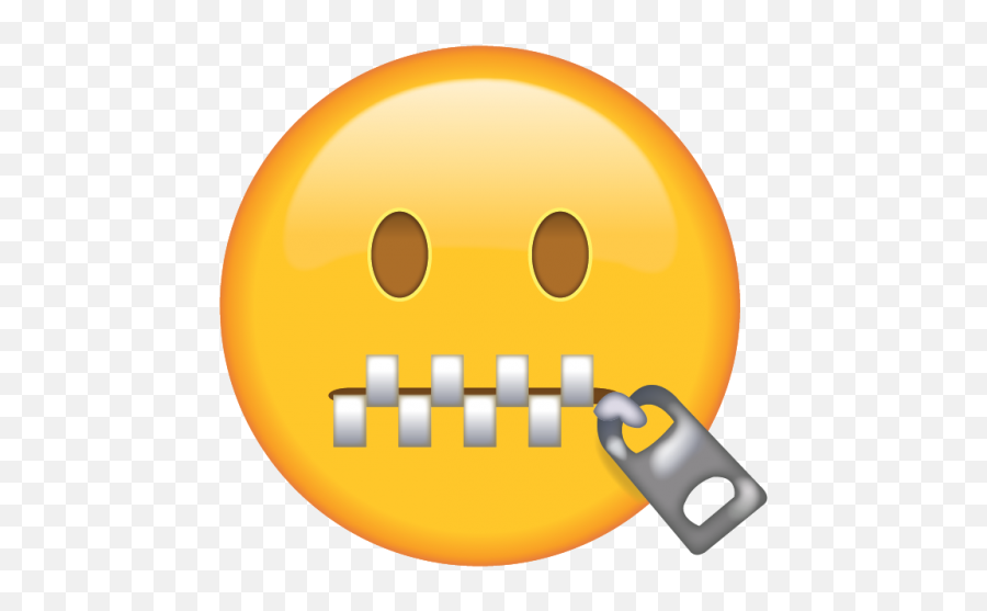 Zipper - Zipper Mouth Emoji Png,Tall Emoji