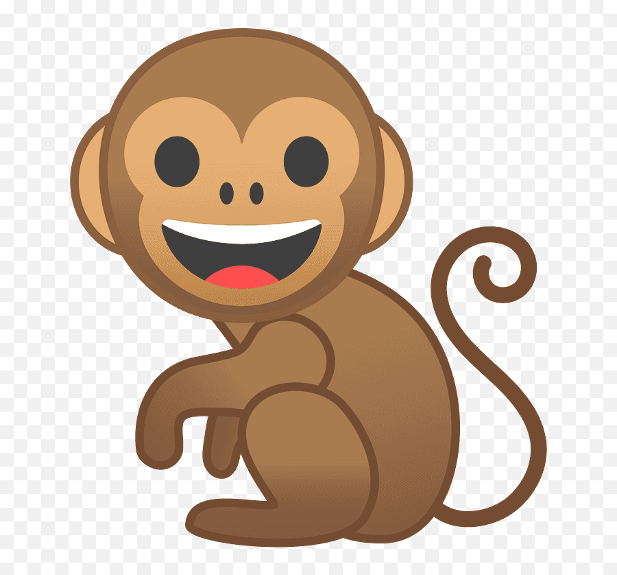 Monkey Emoji Clipart Free Download Transparent Png Creazilla - Monkey Icon,Emoji Animals Png