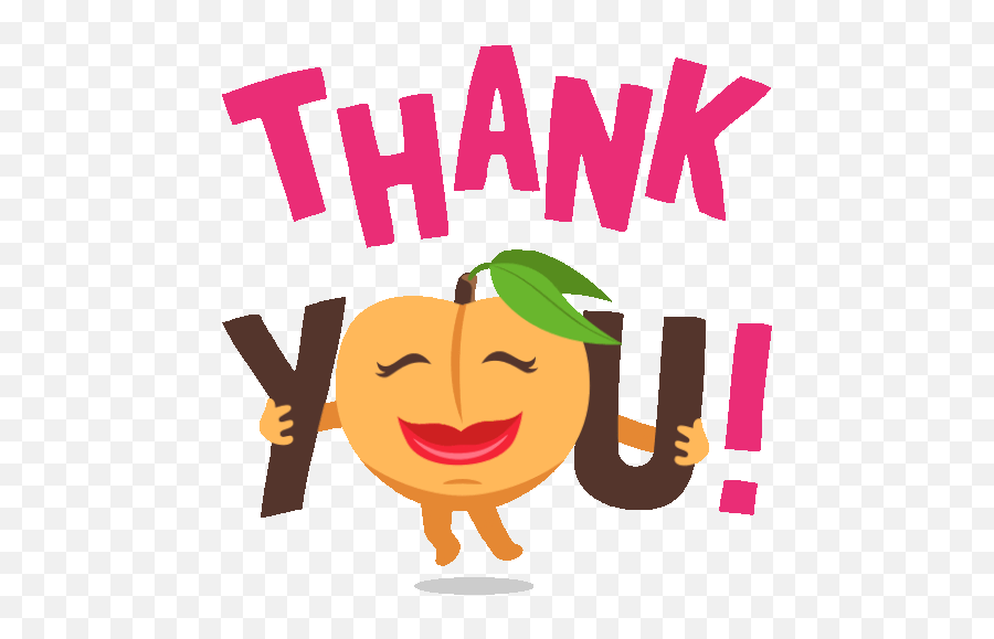 Thank You Peach Life Gif - Thankyou Peachlife Joypixels Discover U0026 Share Gifs Happy Emoji,Thank You Emoticon