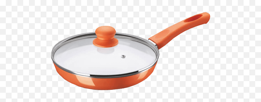 Bajaj Orange Ceramic Coated Frying Pan - Pan Emoji,Pan Emoji