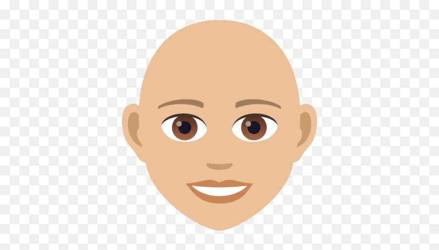 Bald Joypixels Gif - Emoji,Bald Emoji
