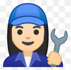 Light Skin Tone Emoji - Mecanico