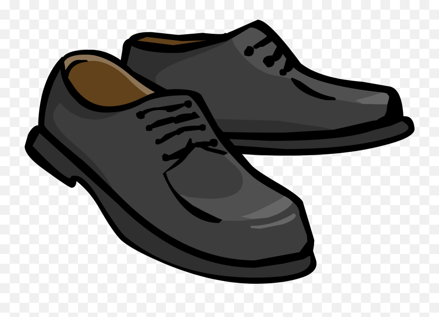 Black Dress Shoes - Dress Shoes Png Cartoon Emoji,Emoji Light Up Shoes