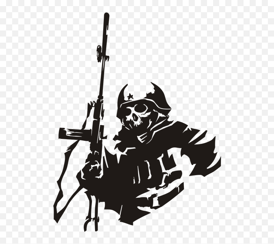 Free Military Army Vectors - Soldier Clip Art Black Emoji,Blow Emoji