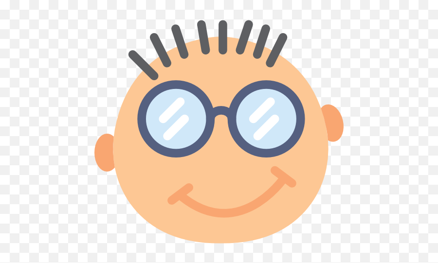 Nerds Emoticons Interface Happy Intelligent Smiling - Portable Network Graphics Emoji,Nerd Emoticons