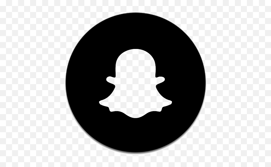 Snapchat Logo Png - Twitter Icon Png Circle Emoji,Silhouette Emoji