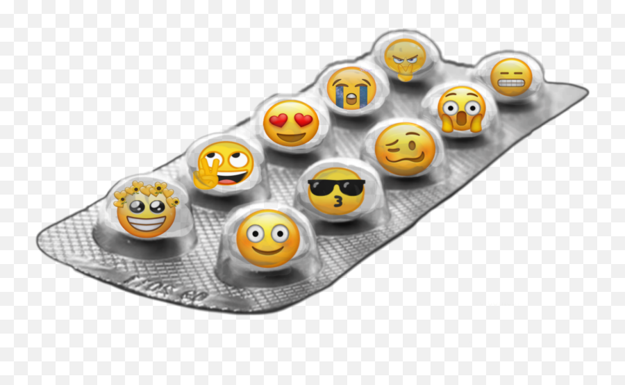 Pills Pill Tabletsy Template Frame - Happy Emoji,Pill Emoticon