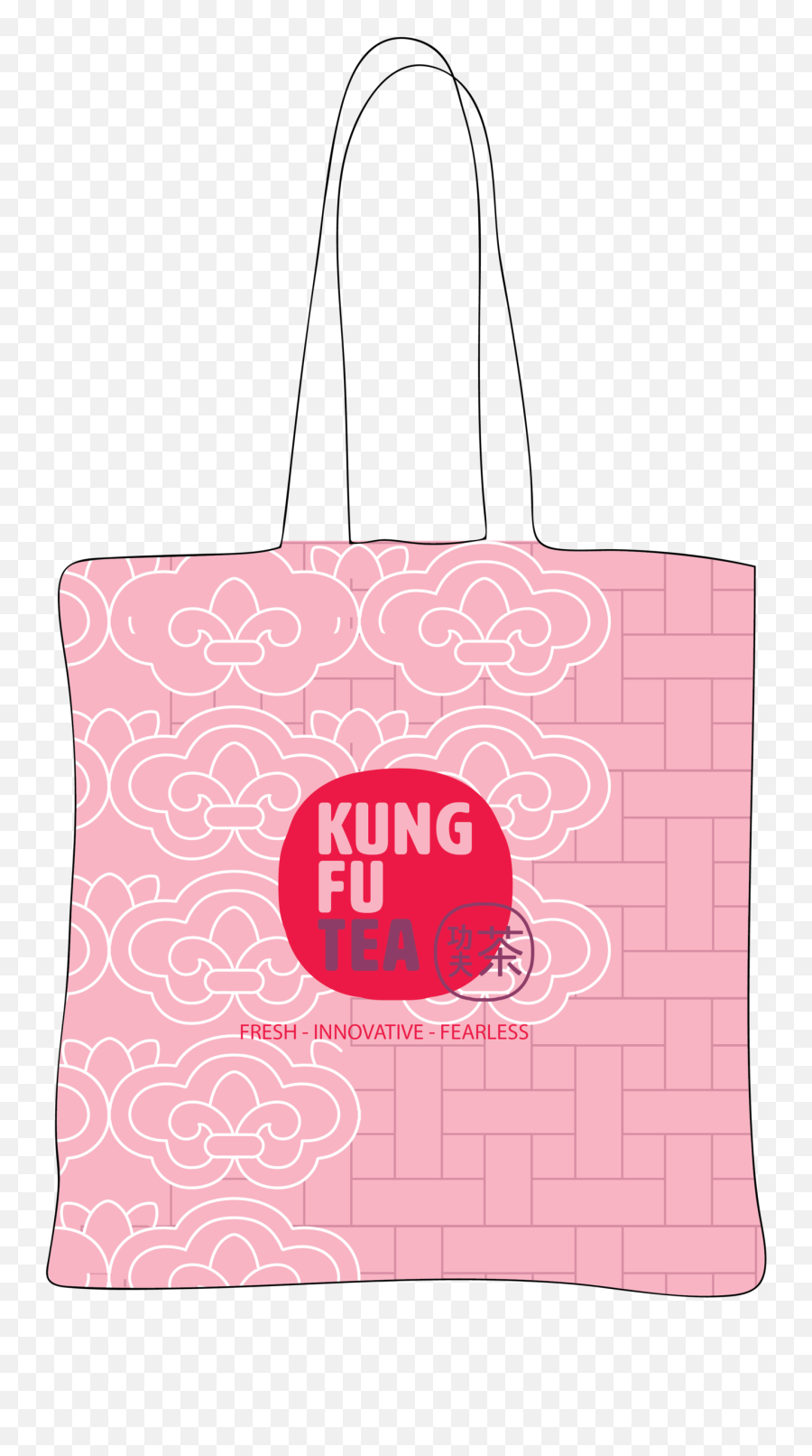 Merchandise Kung Fu Tea Emoji,Emoji Tote Bag