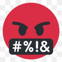 Face With Symbols On Mouth Emoji - Emoji Gros Mots,Emoji Symbols