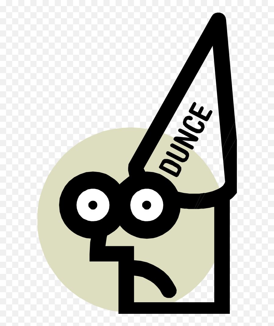 Dunce Hat Png Picture - Dunce Day Transparent Emoji,Dunce Emoji