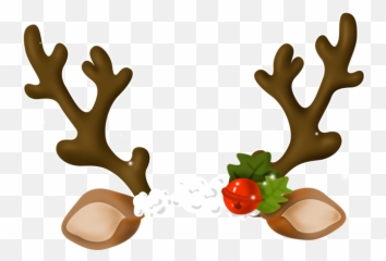 Emoji Reindeer Hat Christmas Crown - Transparent Reindeer Antlers Png,Emoji Winter Hat