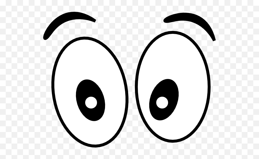 Stock Black And White Png Files - Transparent Background Eyes Clipart Emoji,Emoji Eyes And Squiggly Line