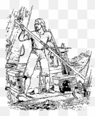 Robinson Crusoe Vector Illustration - Robinson Crusoe Colouring Pages Emoji,Heroes Of The Storm Emoji