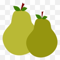 Cartoon Pear Transparent Png Clipart Free Download - 2 Pears Clipart Emoji,Pear Emoji