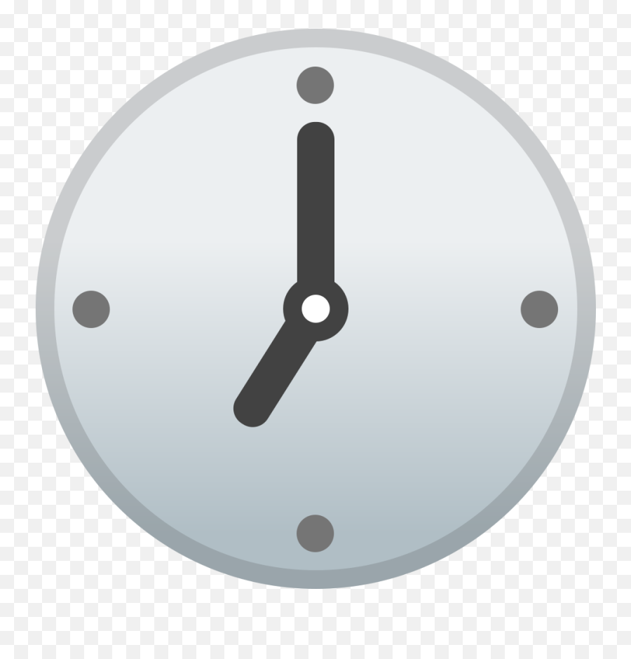 Seven O Clock Icon - Emoji 12 Uhr,Clock Airplane Emoji