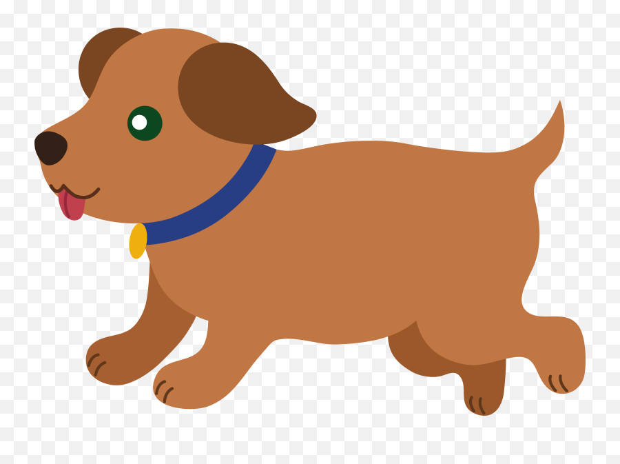 Clipart Dog Transparent - Dog Clipart Png Emoji,Happy Dog Emoji
