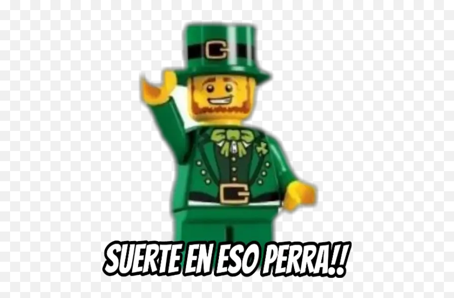 Lego Stickers For Whatsapp - Lego Leprechaun Emoji,Lego Emoji Iphone